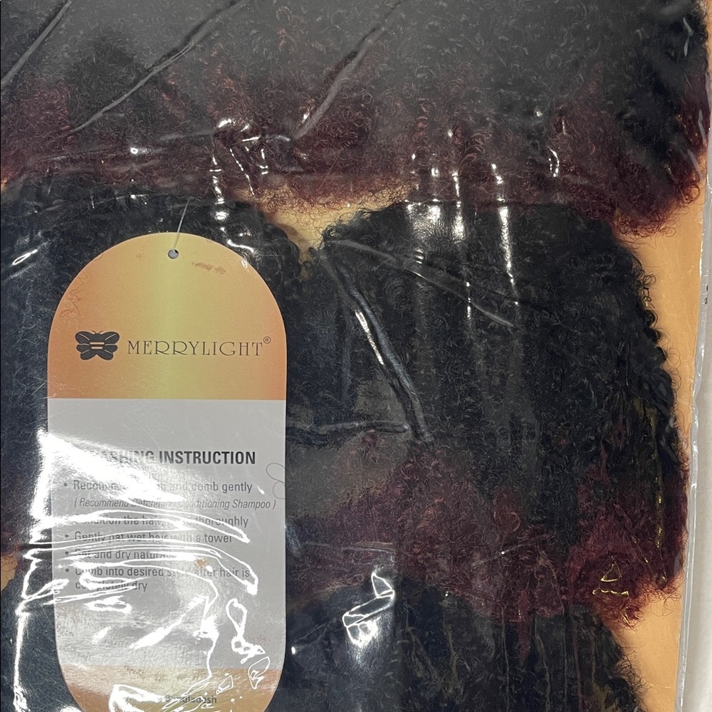 Merylight Black and Red Hair Extensions